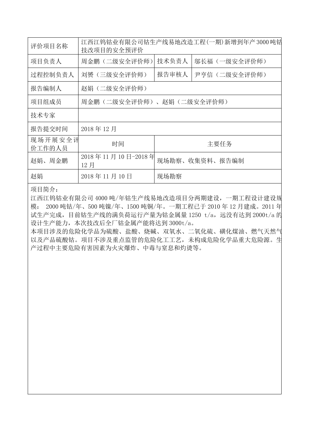 2.16江西江鎢鈷業(yè)有限公司鈷生產(chǎn)線易地改造工程(一期)新增到年產(chǎn)3000噸鈷技改項(xiàng)目的安全預(yù)評(píng)價(jià)勞務(wù)業(yè)績(jī)表格00.jpg